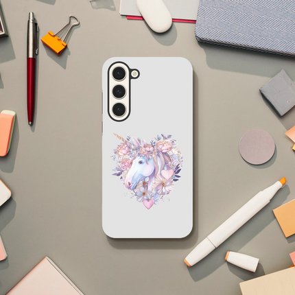 Collection image for: Coques Samsung licorne et cœur